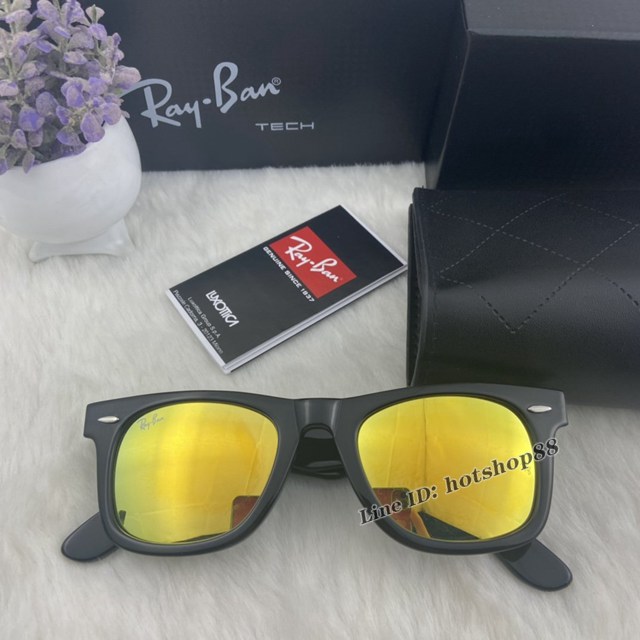 RayBan男士太陽眼鏡雷朋網紅同款爆款復古方型2140系列墨鏡 RB2140 mmyj1100